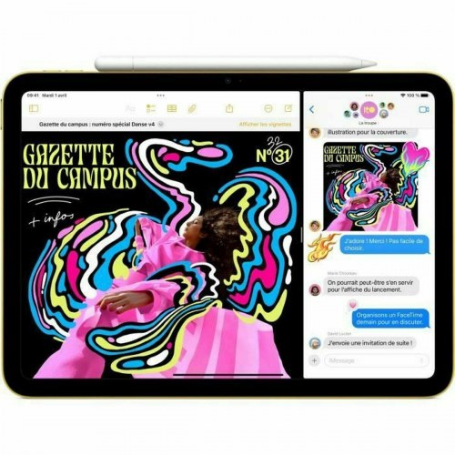 Apple iPad 2025 11" 128 GB - sølvfarvet tablet