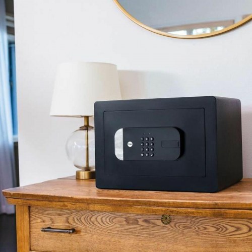 Yale YSS/250/EB1 pengeskab med elektronisk lås - sort