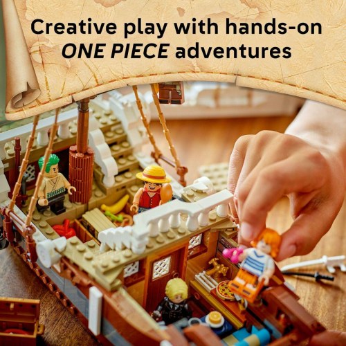 LEGO byggelegetøj - One Piece Going Merry piratskib (10+)