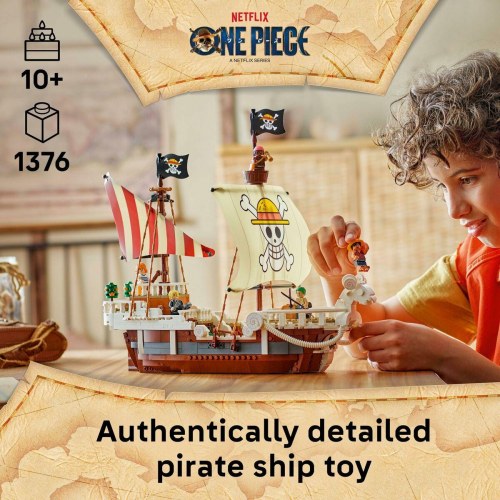 LEGO byggelegetøj - One Piece Going Merry piratskib (10+)