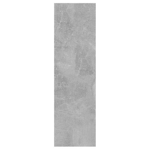 Væghylde 75x16x55 cm konstrueret træ betongrå