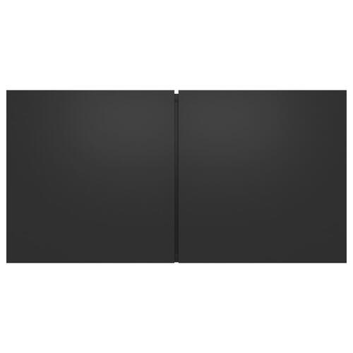 Væghængt tv-skab 60x30x30 cm sort