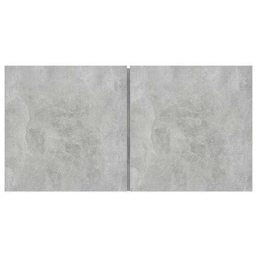 Væghængte tv-skabe 3 stk. 60x30x30 cm betongrå
