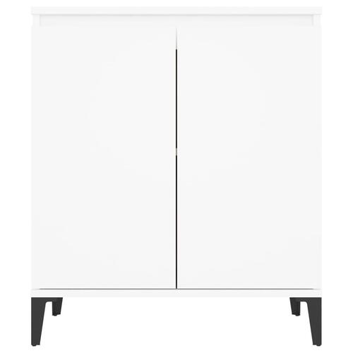 Skænk 60x35x70 cm konstrueret træ hvid