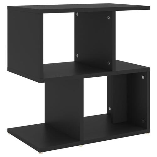 Sengeskab 50x30x51,5 cm spånplade sort