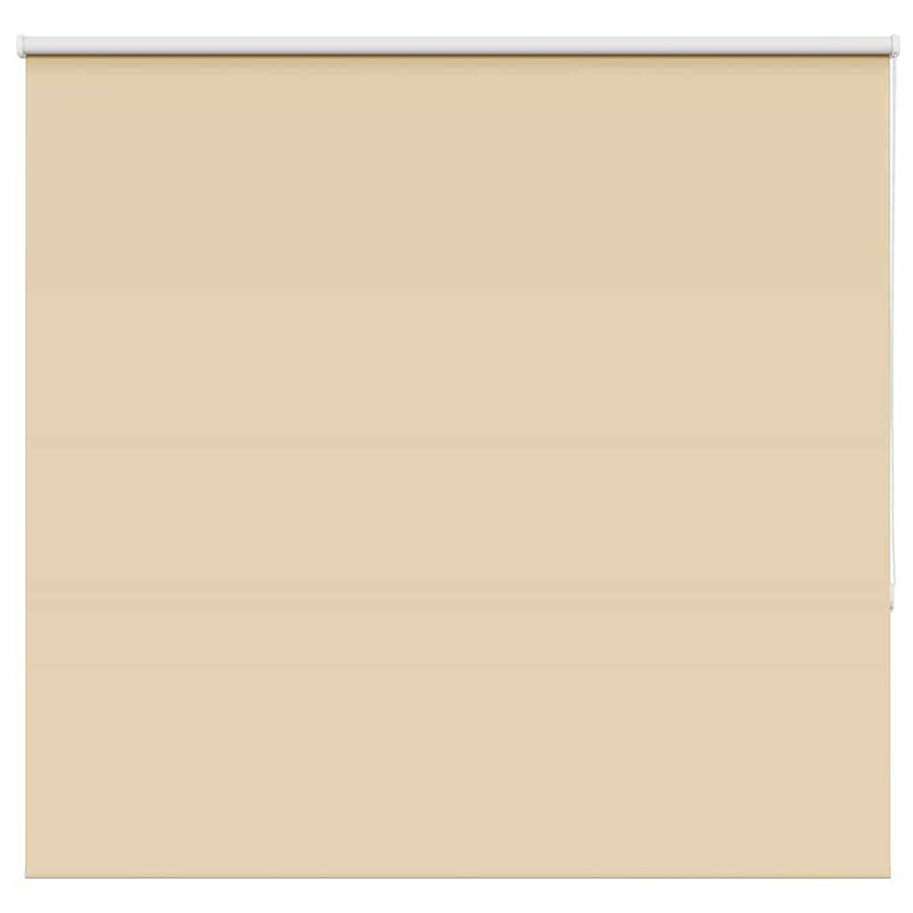Mørklægningsrullegardin 165 × 130 cm - beige, polyester billede