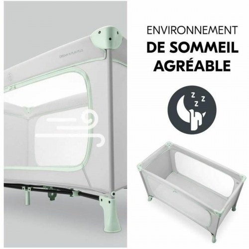 Hauck Dream N Play Plus rejseseng 60 × 120 cm - støvet blå