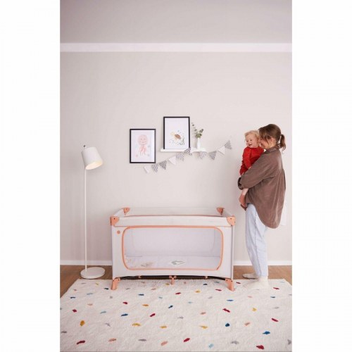Hauck Dream N Play Plus rejseseng 60 × 120 cm - støvet blå