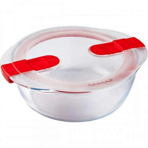 Pyrex Cook & Heat madbeholdersæt 1,1 l - gennemsigtig, 3 dele