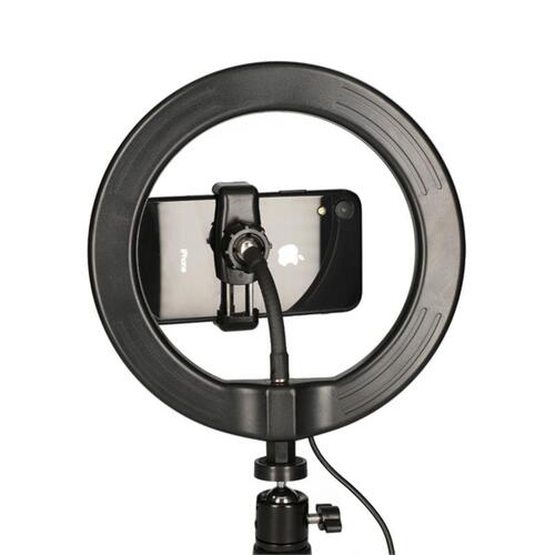 Bærbar Trefod Studio Live KSIX LED 14W Sort