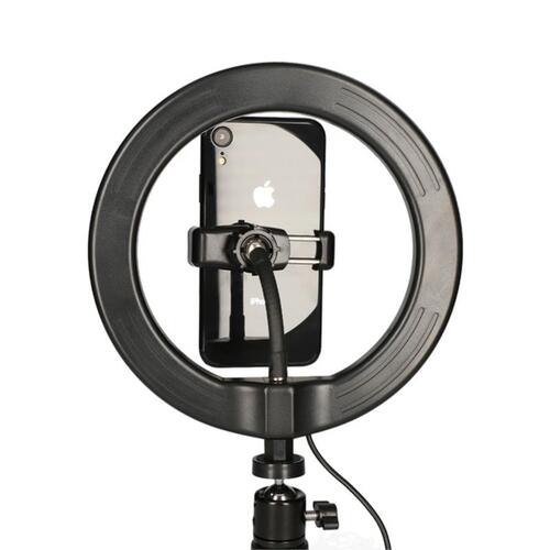 Bærbar Trefod Studio Live KSIX LED 14W Sort