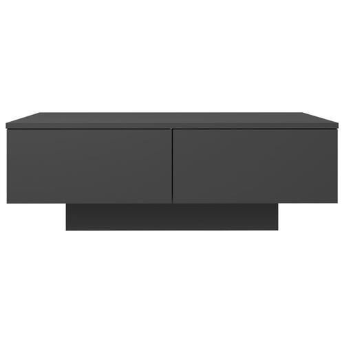 Sofabord 90x60x31 cm konstrueret træ grå