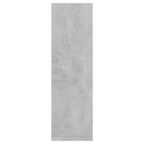 Væghylder 2 stk. 50x15x50 cm spånplade betongrå