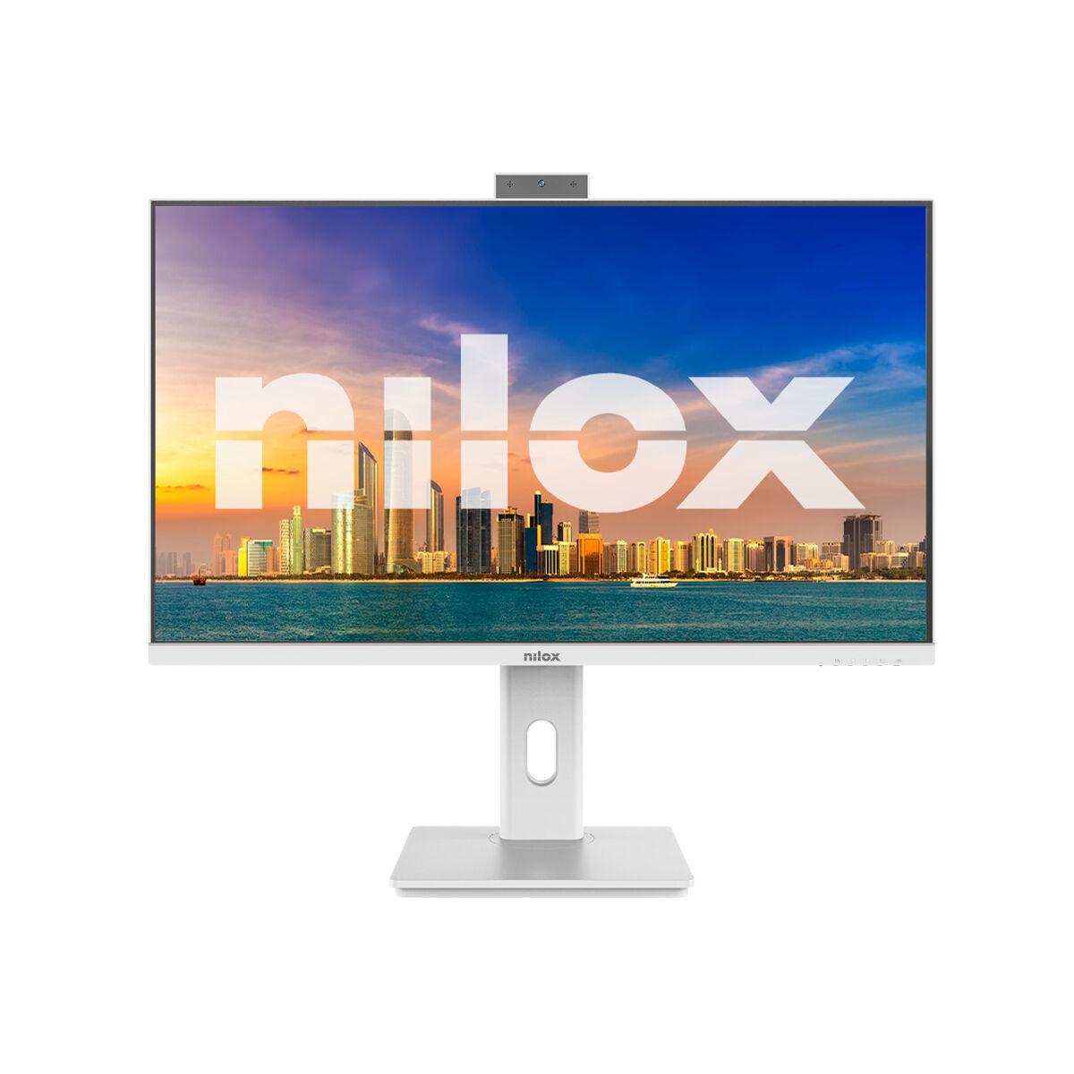 Skærm Nilox 24" Full HD IPS LED (NXM24RWEB02W) - hvid