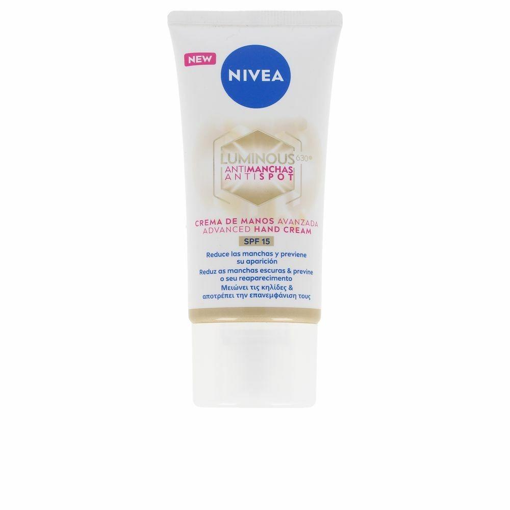 Anti-plet håndcreme Nivea Luminous 630º Spf 15 (50 ml)