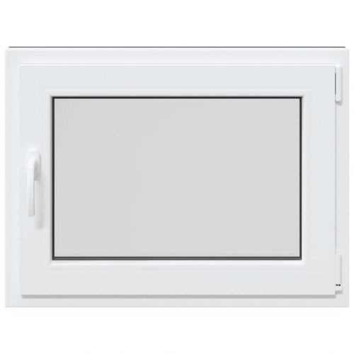 Kældervindue "RISOR" 80x50 cm dreje-kip DIN højre antracit