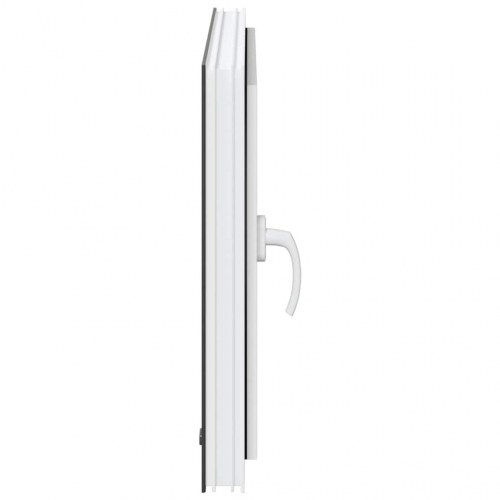 Kældervindue "RISOR" 80x50 cm dreje-kip DIN højre antracit