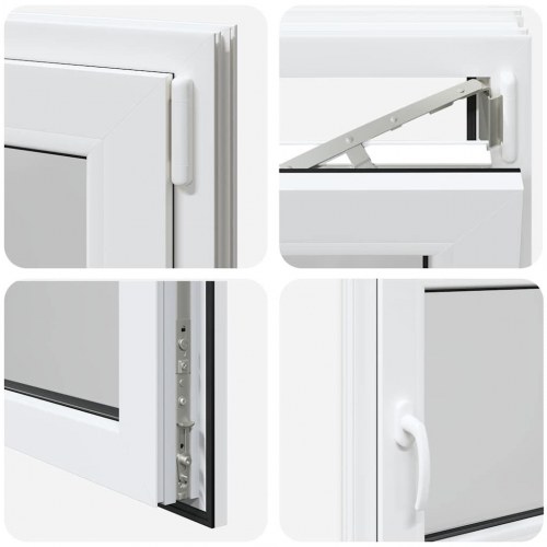 Kældervindue RISOR 120x60 cm Tilt&Drej DIN højre hvid