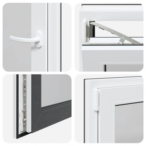 Kældervindue RISOR 60x90 cm Tilt&Drej DIN venstre antracitgrå