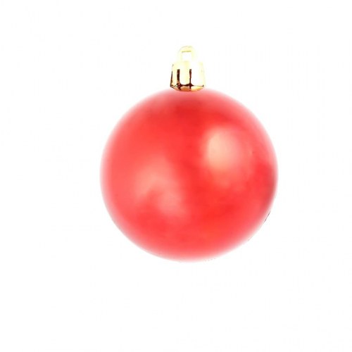 Julekuglesæt 100 stk. - 3/4/6 cm - rød