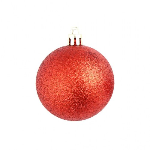 Julekuglesæt 100 stk. - 3/4/6 cm - rød