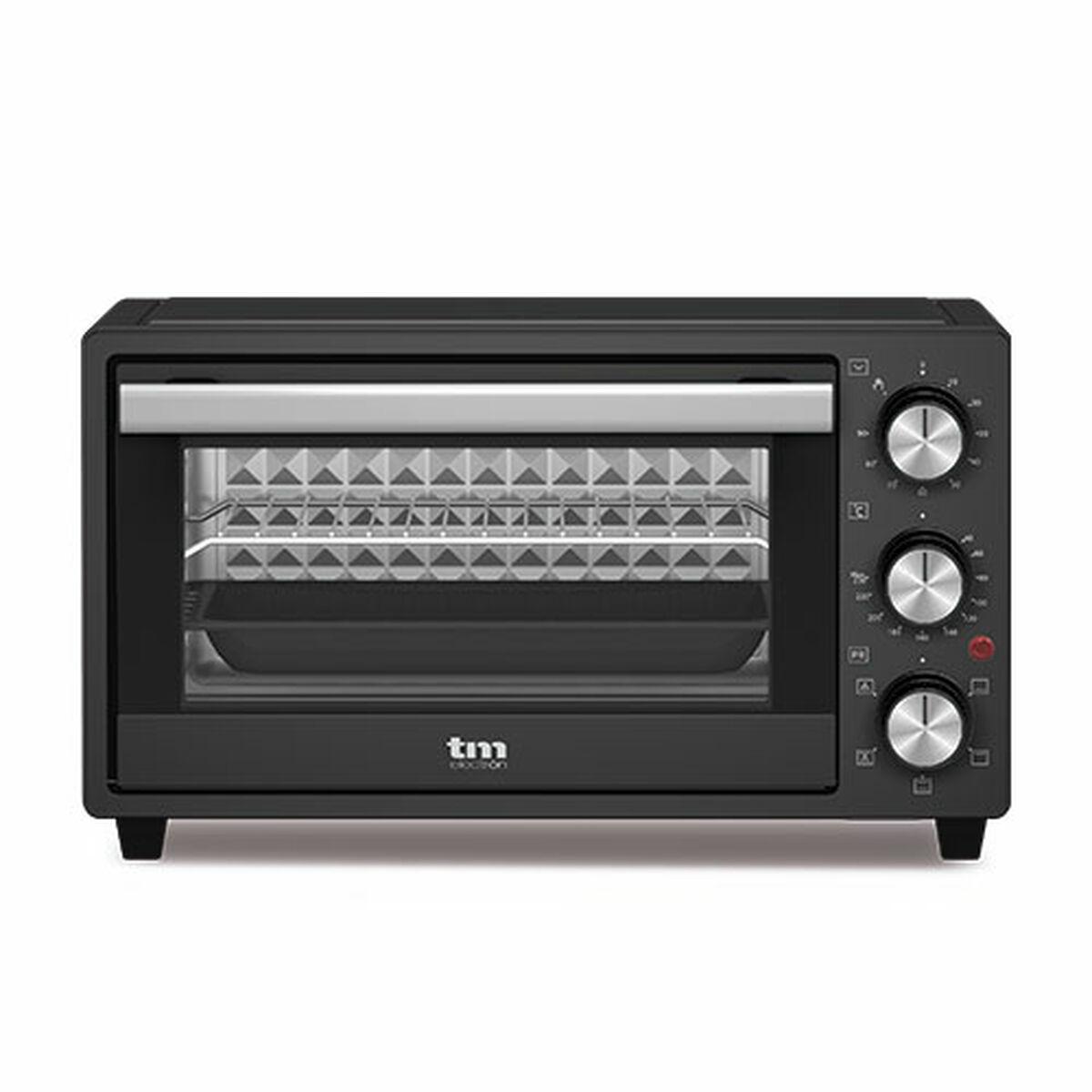 Miniovn varmluft TM Electron 25 l - sort bordovn