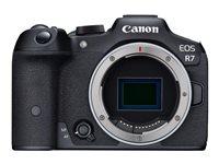 Digitalkamera Canon EOS R7 32,5 MP spejlløst - sort (kun hus)