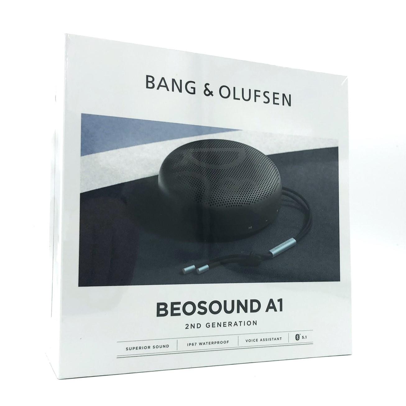 Bang & Olufsen BeoSound A1 - 2nd Generation - højttaler - til transportabel brug - trådløs - Bluetooth 5.1 - App-kontrolleret - 60 Watt - 2-vejs - antracit-oxygen