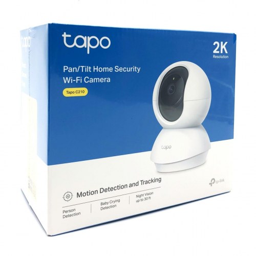 Overvågningskamera Wi-Fi TP-Link Tapo C210 - 2K pan/tilt, 3 MP