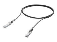 Netværkskabel SFP+ direct attach 10G - Ubiquiti, 1 m, sort