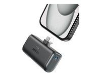 Powerbank Anker Nano 5.000 mAh 22,5 W USB-C - sort