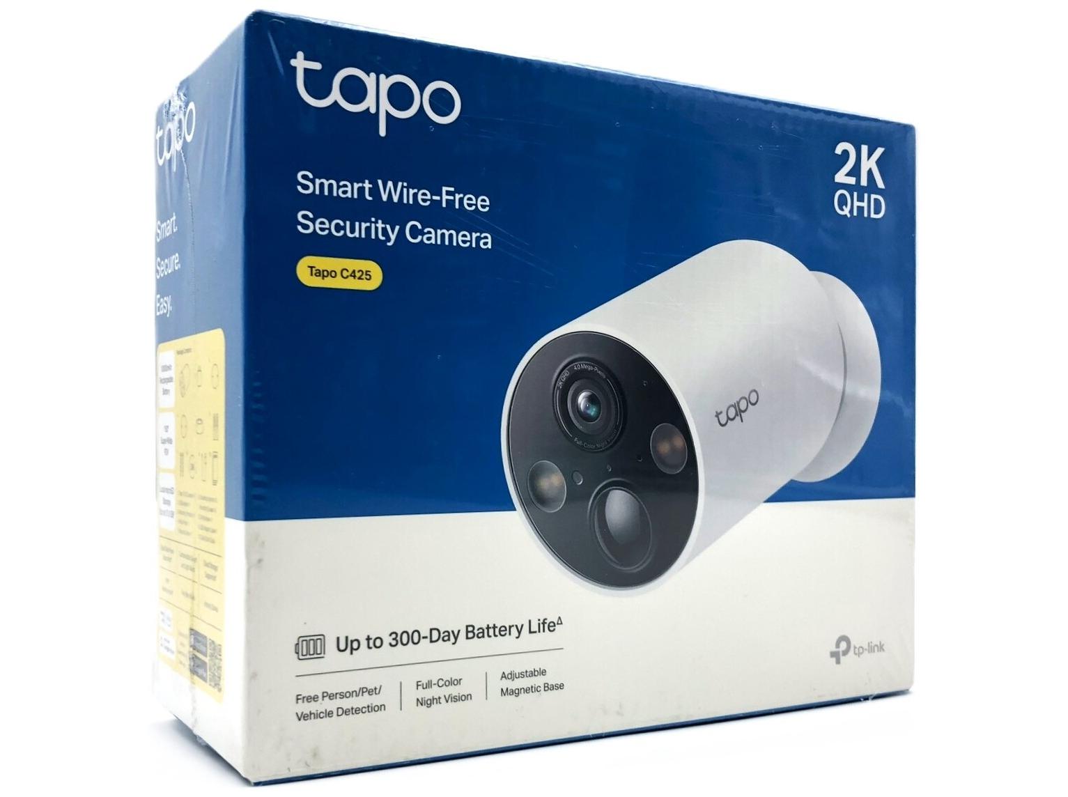 Overvågningskamera udendørs/indendørs TP-Link Tapo C425 2K QHD (4 MP) billede
