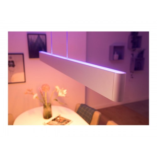 Smart pendellampe Philips Hue Ensis 79 W – White and Color Ambiance, 2.000–6.500 K, 16 mio. farver, hvid