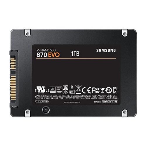 SSD harddisk Samsung 870 EVO 2,5" - 1 TB