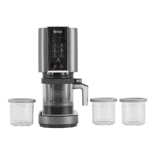 Ismaskine Ninja Creami NC300EU - sorbetblender 473 ml, sort/sølv