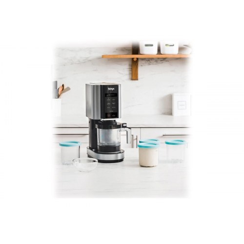 Ismaskine Ninja Creami NC300EU - sorbetblender 473 ml, sort/sølv
