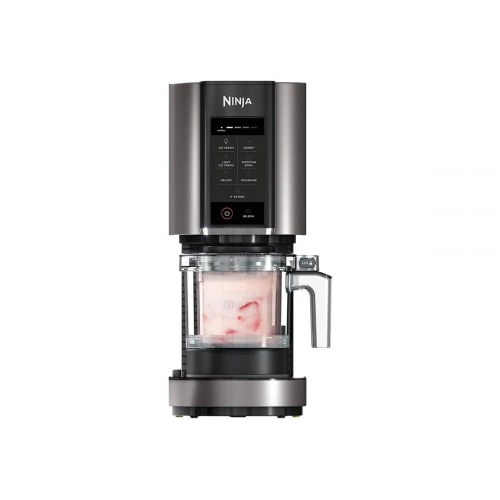 Ismaskine Ninja Creami NC300EU - sorbetblender 473 ml, sort/sølv