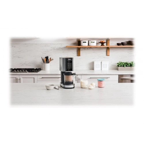 Ismaskine Ninja Creami NC300EU - sorbetblender 473 ml, sort/sølv