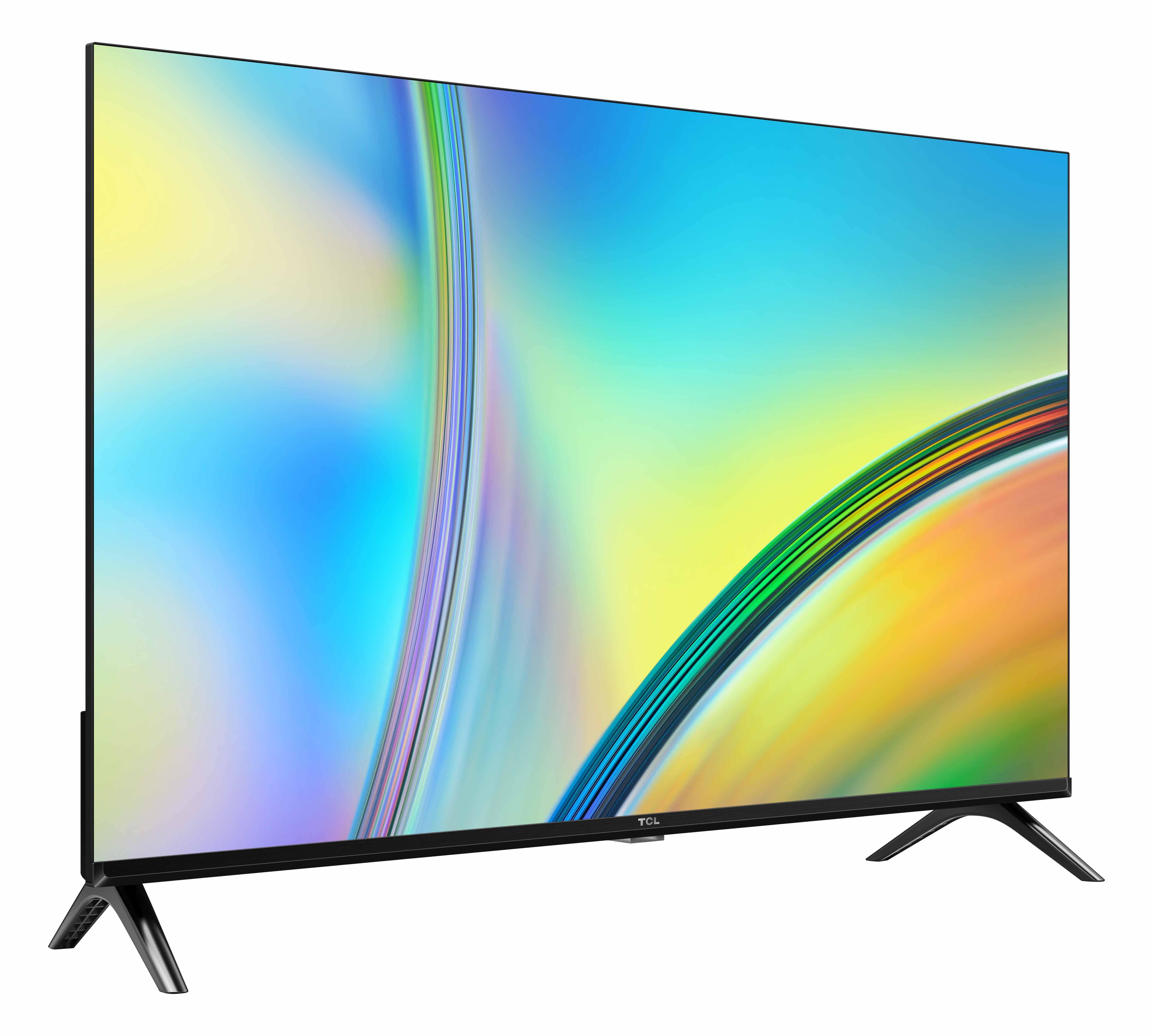 Smart TV TCL 32S5400A 32" HD 720p - Android TV - børstet mørkt metal (front) billede