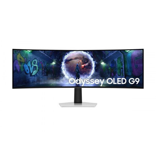 Skærm til gaming Samsung Odyssey OLED G9 49" - 5120 × 1440, 240 Hz