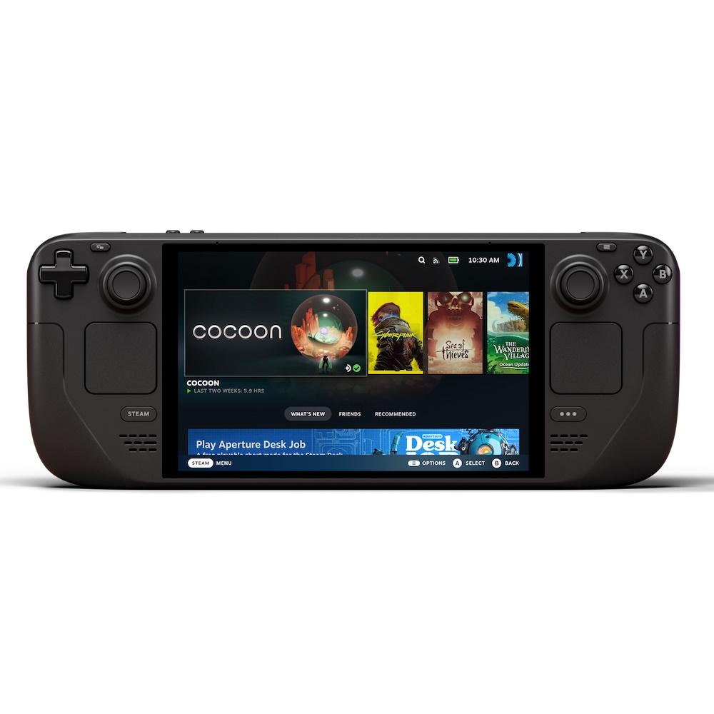 Spillekonsol Valve Steam Deck OLED 16 GB RAM 512 GB SSD (Sort)