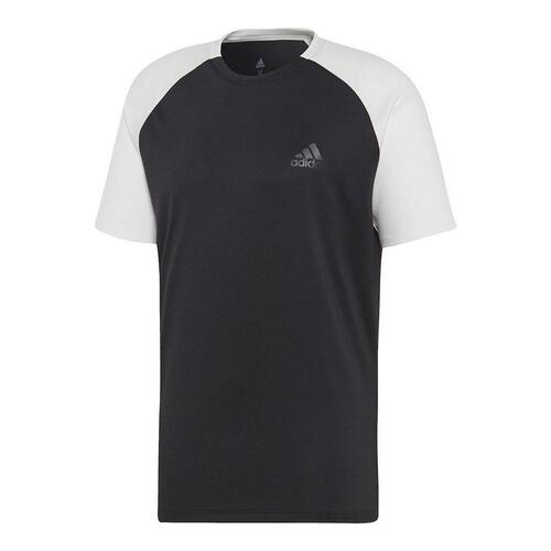 Kortærmet T-shirt til Mænd Adidas CLUB C/B TEE DU0873 Sort