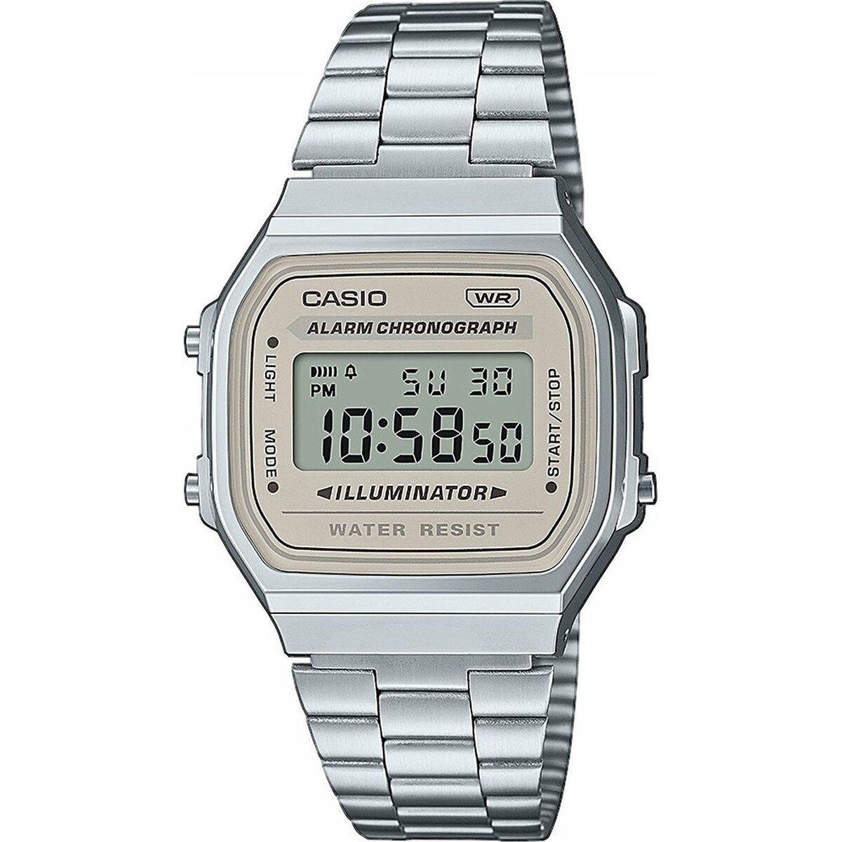 Armbåndsur Casio Vintage Iconic unisex - Beige/Sølv (Ø 36/39 mm) billede