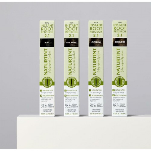 Hårmaske til udgroning Naturtint - Mørkebrun 10 ml