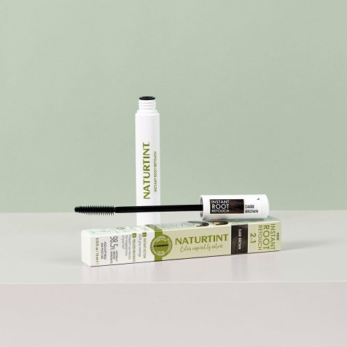 Hårmaske til udgroning Naturtint - Mørkebrun 10 ml