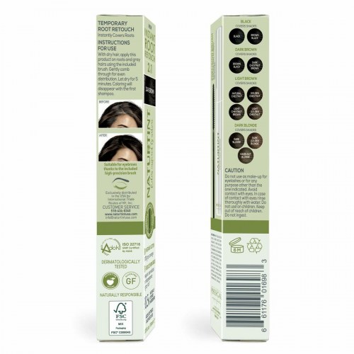 Hårmaske til udgroning Naturtint - Mørkebrun 10 ml