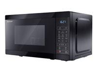 Mikrobølgeovn med grill Sharp YC-MG02E-B – 20 l, sort billede