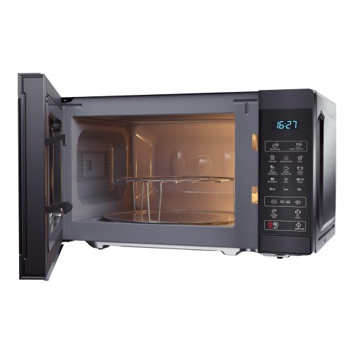 Mikrobølgeovn med grill Sharp YC-MG02E-B - 20 l, sort