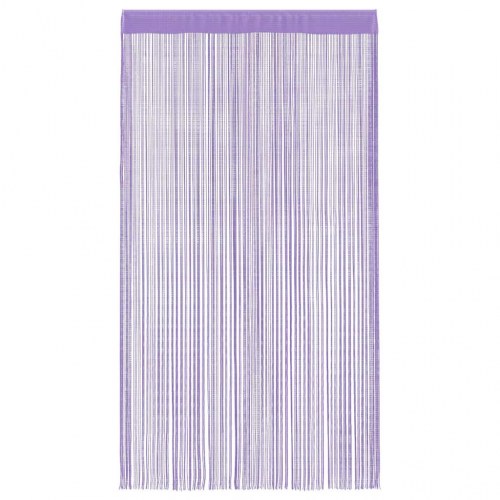 Snoregardiner 2 stk. 140×250 cm - lilla trådgardin