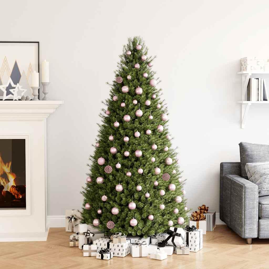 vidaXL julekuglesæt 100 stk. pink